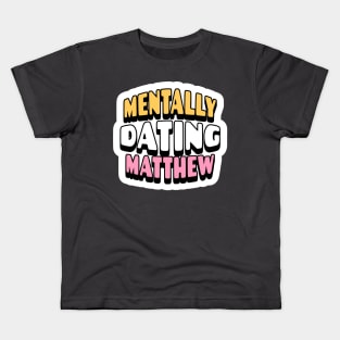 Zero base one ZB1 mentally dating seok matthew zerose typography | Morcaworks Kids T-Shirt